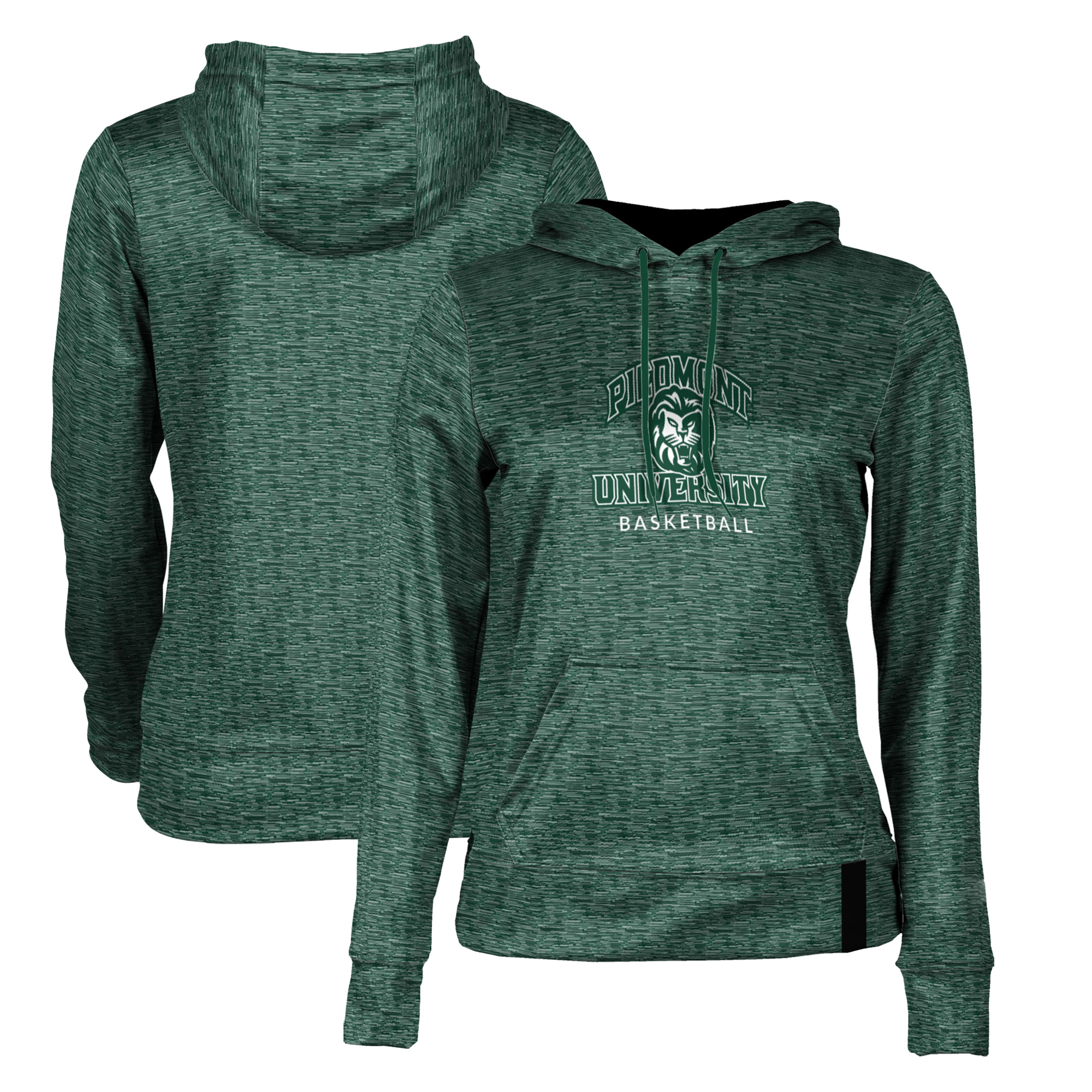 Women's ProSphere Green Piedmont Lions Basketball Pullover Hoodie - Image 5