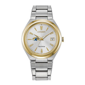 Women's Citizen Watch Silver Kent State Golden Flashes Citizen Eco-Drive Two-Tone Watch