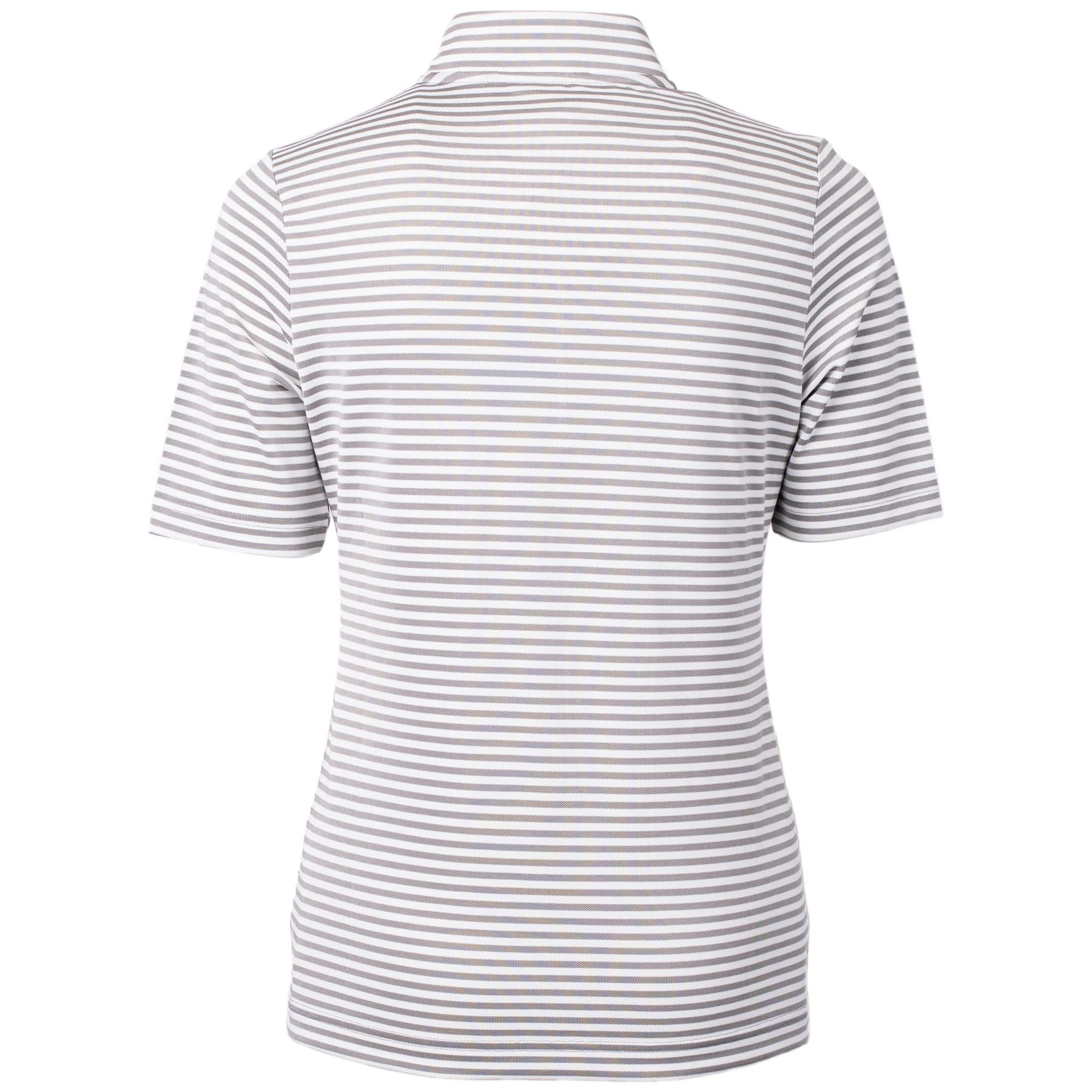Women's Cutter & Buck Gray New Hampshire Wildcats Virtue Eco Pique Recycled Tri-Blend DryTec Top - Image 7