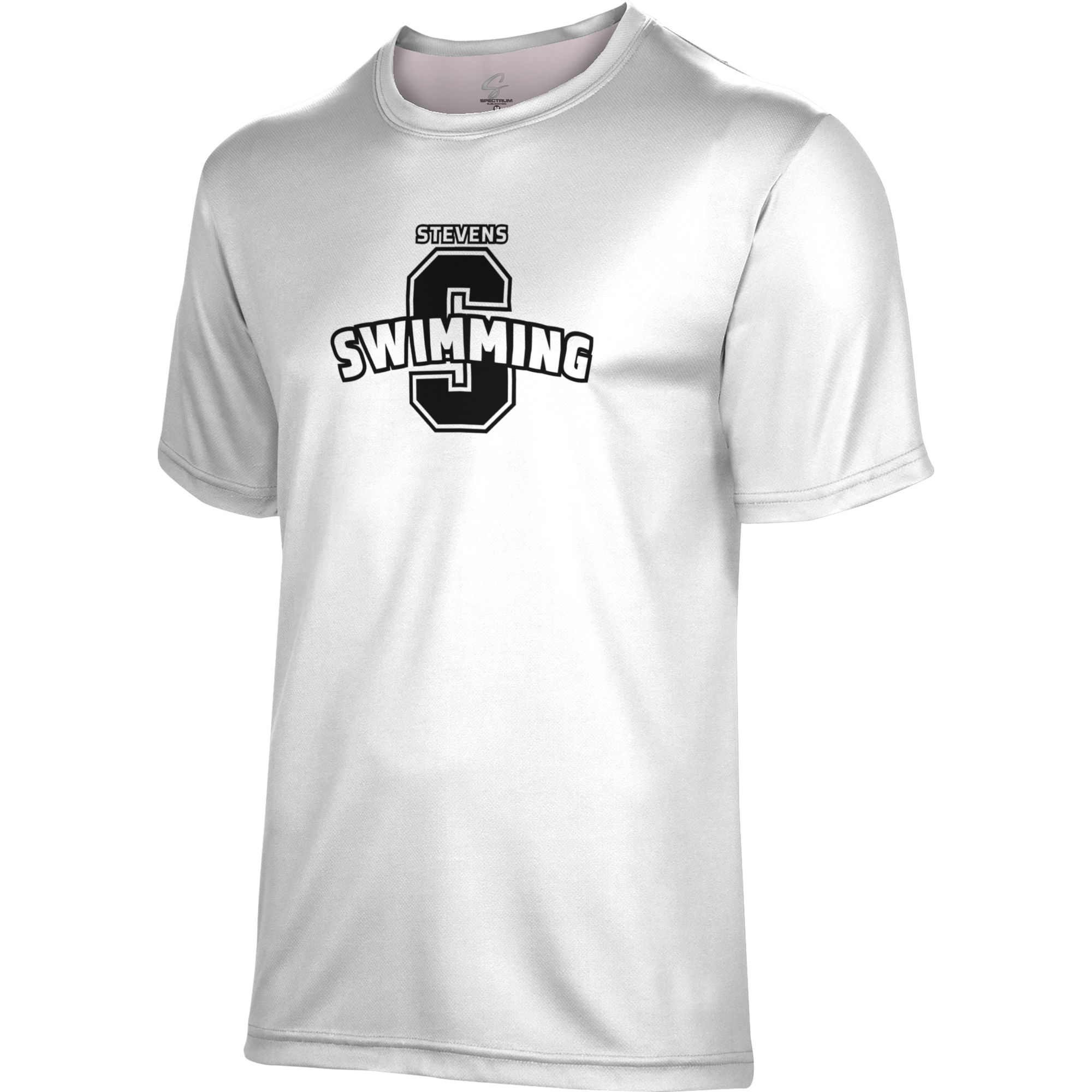 Men's ProSphere White Stevens Institute of Technology Ducks Swimming Bi-Blend T-Shirt - Image 9