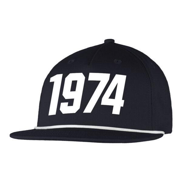Men's THE PLAYERS  Ahead Navy 1974 Westport Snapback Hat - Image 4
