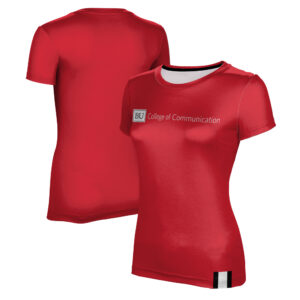 Women's ProSphere Red Boston University College of Communication T-Shirt