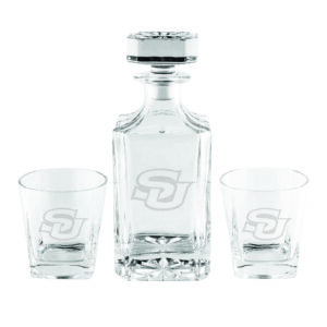 Southern University Jaguars Three-Piece Decanter Set