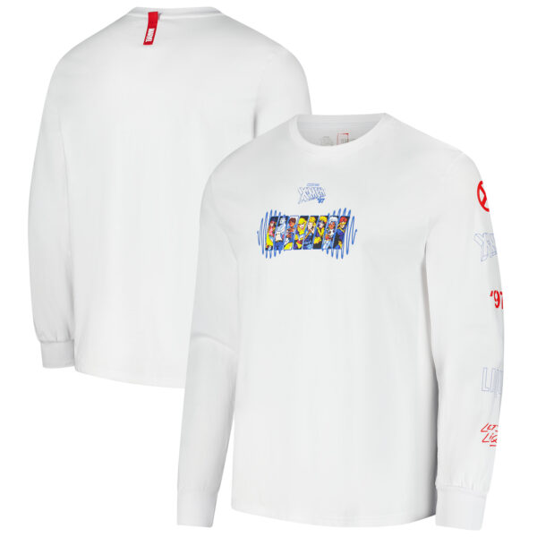 Unisex Team Liquid x Marvel White X-Men '97 Team Long Sleeve T-Shirt