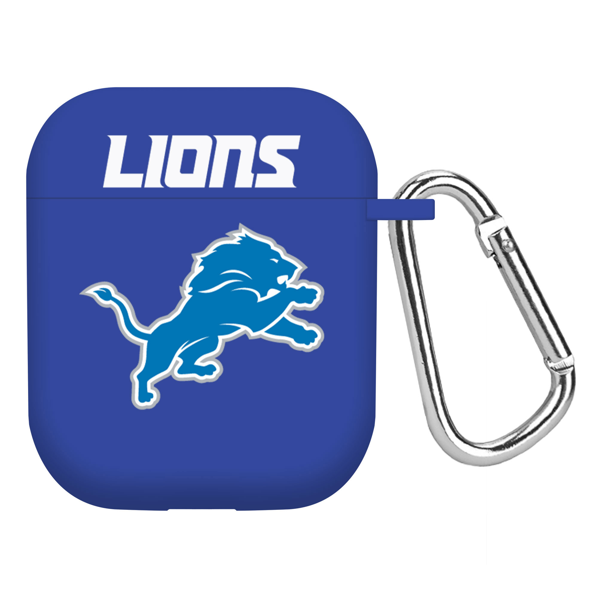 Blue Detroit Lions AirPods Case Cover