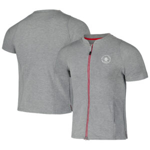 Women's 2024 U.S. Adaptive Open Reboundwear Gray Clay Tri-Blend Top
