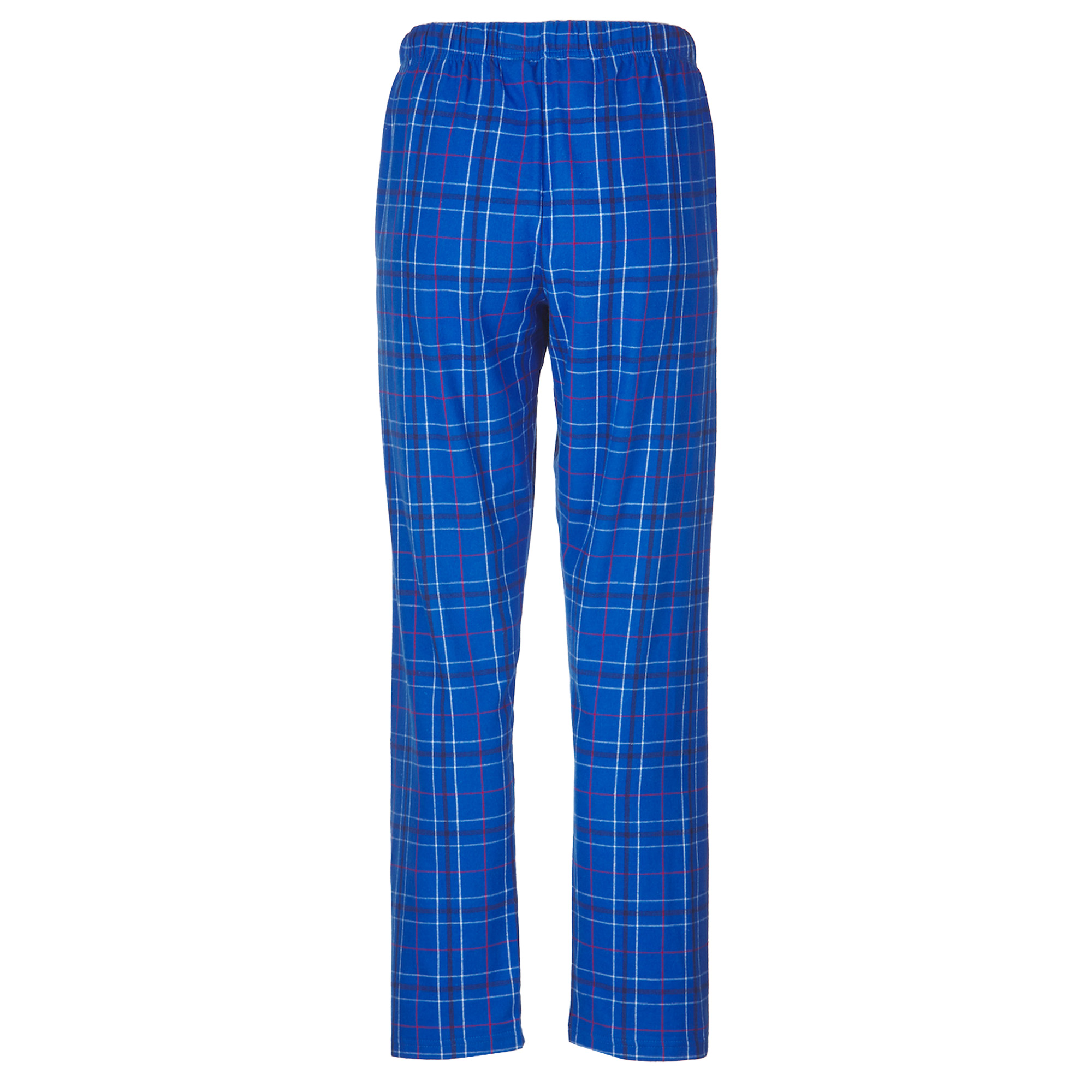 Women's Royal Quad Cities River Bandits Haley Flannel Sleep Pants - Image 7