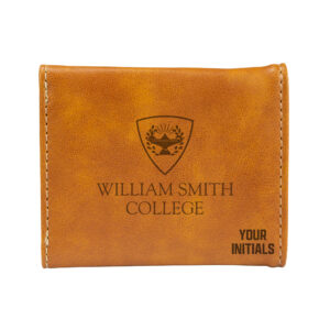 Brown Hobart & William Smith Colleges Personalized Trifold Wallet