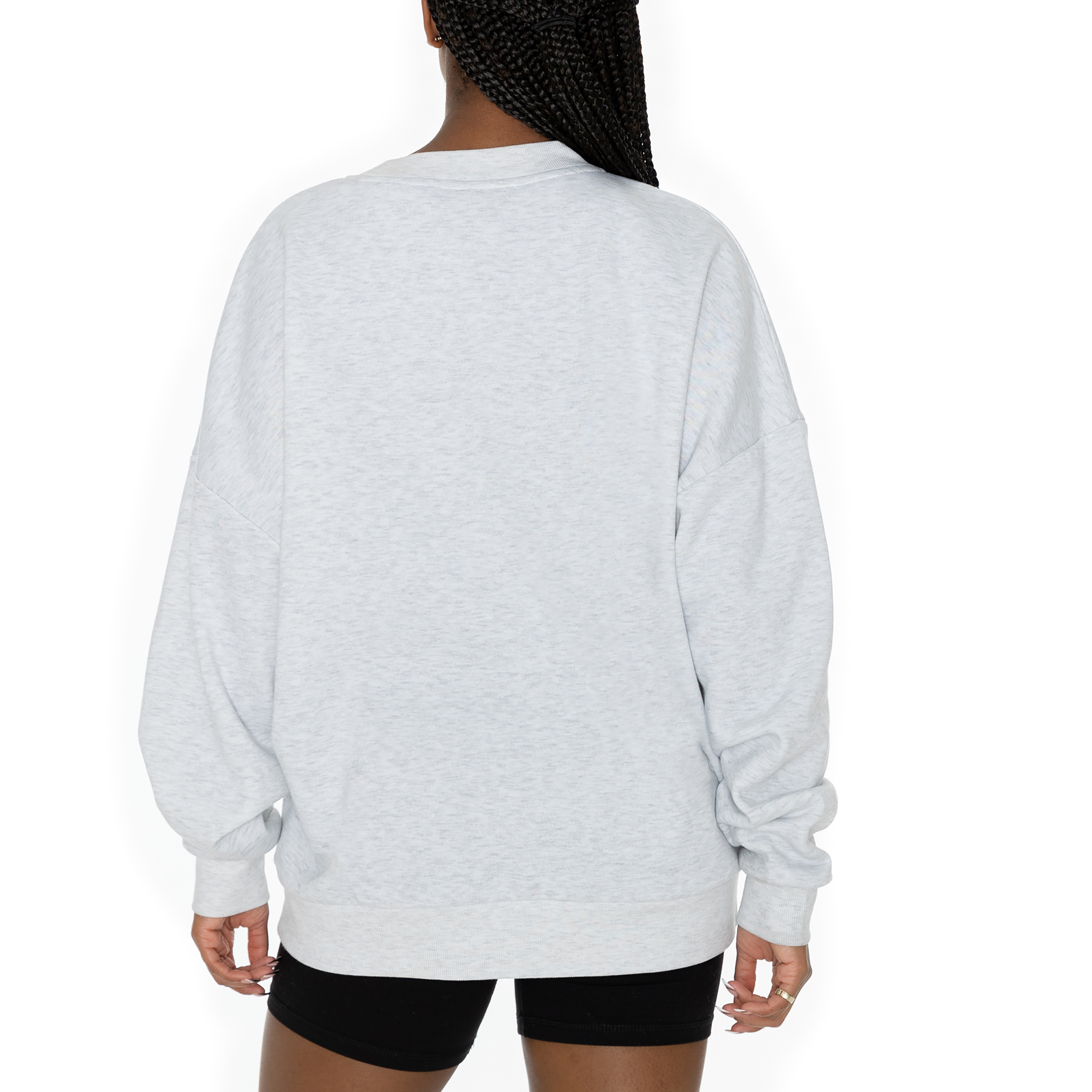 Women's Gameday Couture Ash Clemson Tigers Premium Fleece Pullover Sweatshirt - Image 6