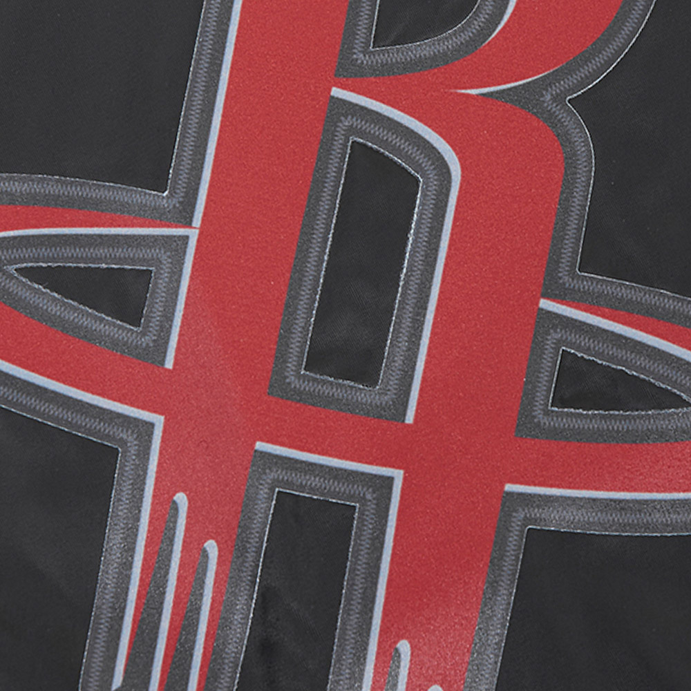 Men's Pro Standard Black Houston Rockets Script Tail Satin Full-Snap Jacket - Image 15