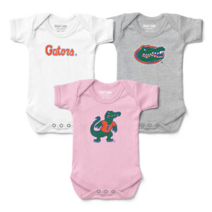 Newborn & Infant Chad & Jake Florida Gators 3-Pack Bodysuit Set