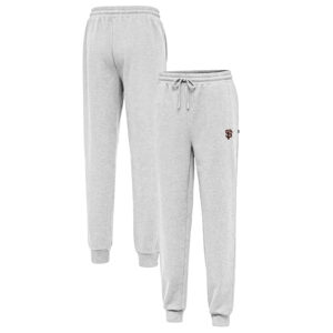 Men's Antigua Heather Gray San Francisco Giants Idol Jogger Pants