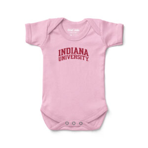 Newborn & Infant Chad & Jake Pink Indiana Hoosiers Bodysuit