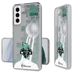 Keyscaper New York Liberty 2024 WNBA Finals Champions Galaxy Clear Case