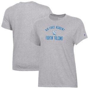 Women's Champion  Gray Air Force Falcons Core T-Shirt