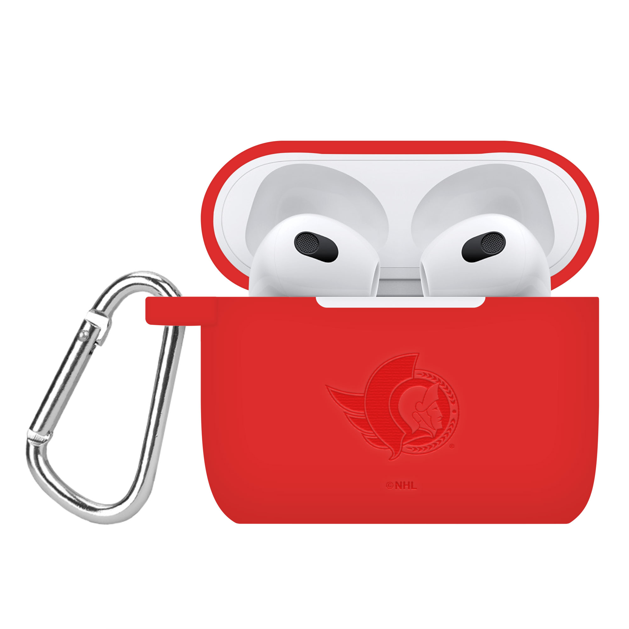 Ottawa Senators Debossed Silicone AirPods 3 Case Cover