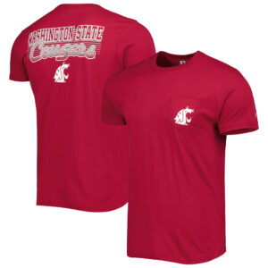 Men's Russell Crimson Washington State Cougars Athletic Fit Team T-Shirt