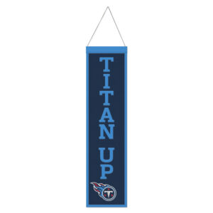 WinCraft Tennessee Titans 8" x 32" Slogan Wool Banner