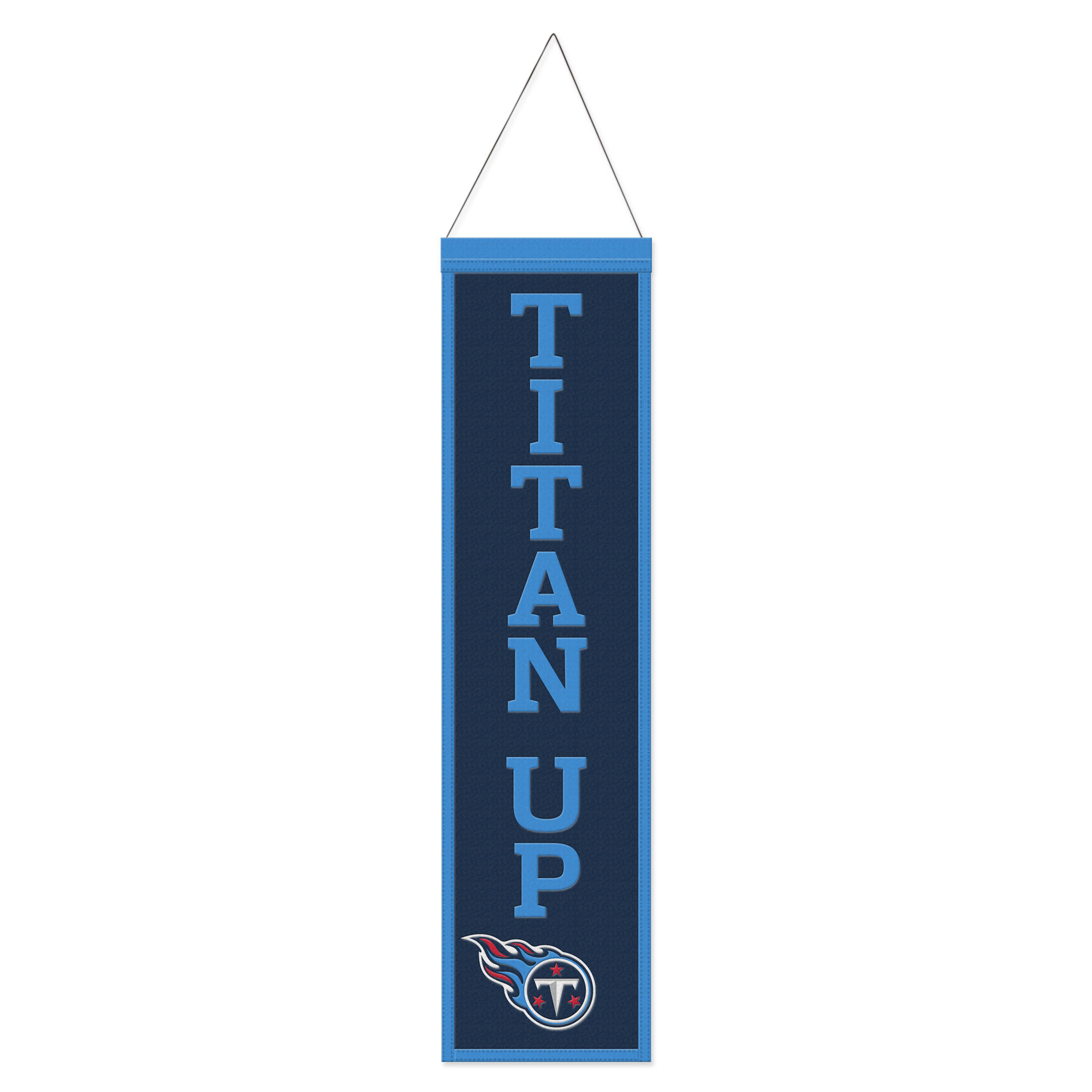 WinCraft Tennessee Titans 8" x 32" Slogan Wool Banner