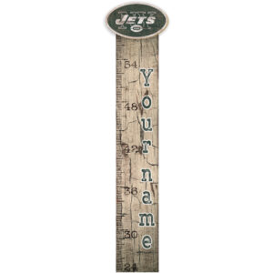 New York Jets Personalized 6" x 36" Growth Chart Sign