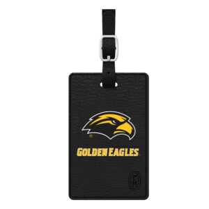 Black Southern Miss Golden Eagles Classic Bag Tag