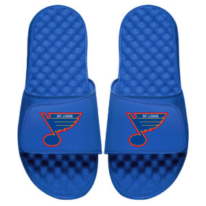 Youth ISlide Royal St. Louis Blues Vintage Logo Slide Sandals