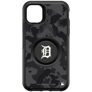 OtterBox Black Detroit Tigers Otter + Pop Urban Camo Design Symmetry iPhone Case