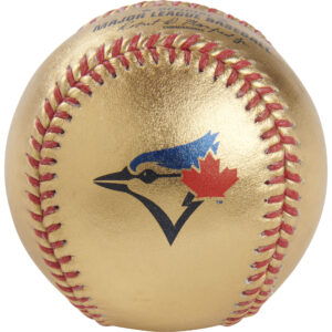 Toronto Blue Jays Rawlings Gold Leather Baseball