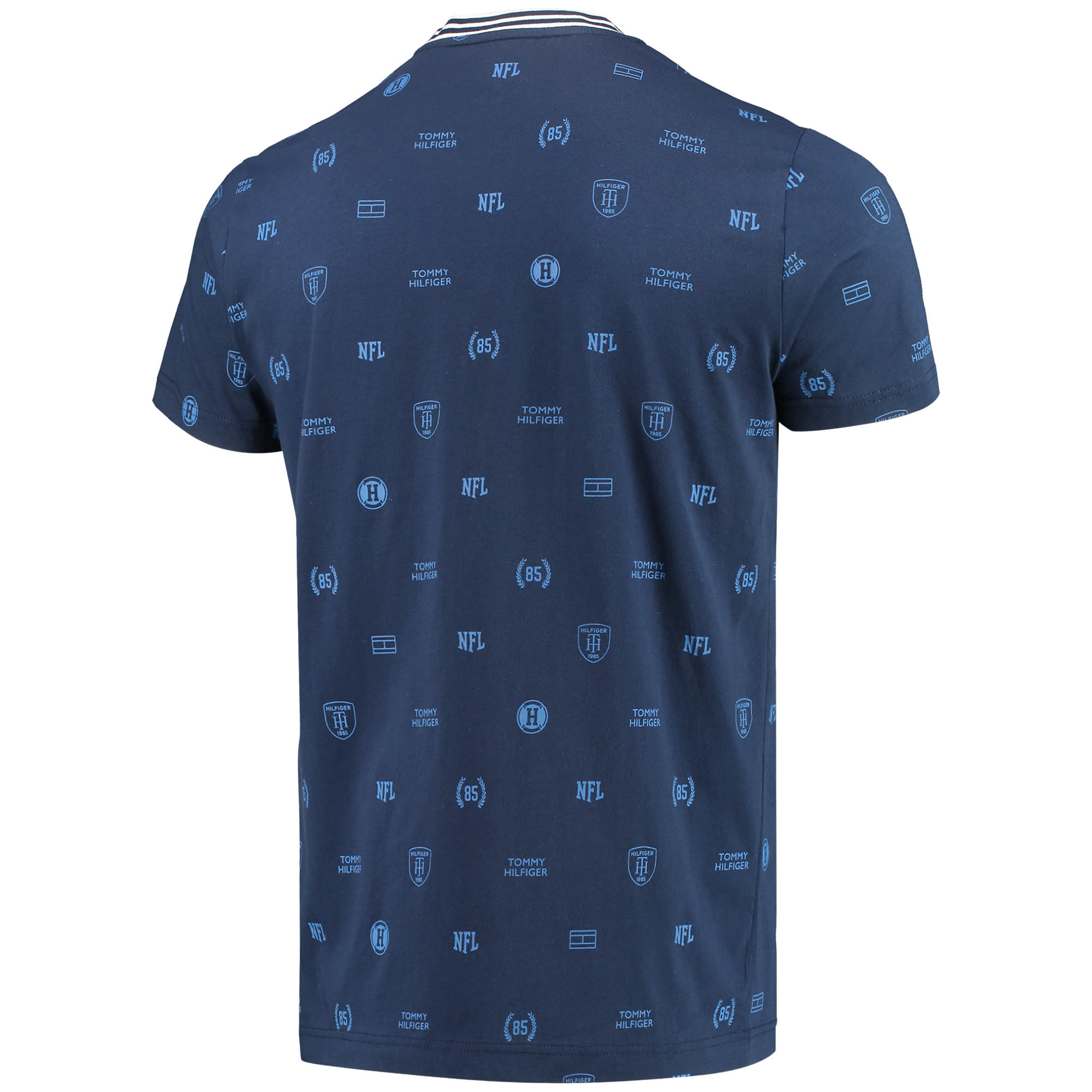 Men's Tommy Hilfiger Navy Chicago Bears Essential Pocket T-Shirt - Image 8