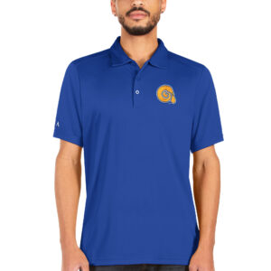 Men's Antigua Royal Albany State Golden Rams Big & Tall Tribute Polo