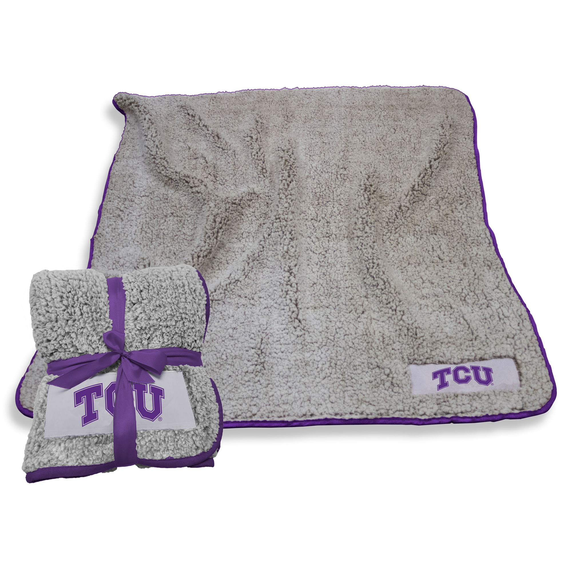 TCU Horned Frogs 50" x 60" Frosty Fleece Team Blanket