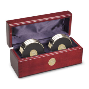 Gold West Virginia Mountaineers 6-Piece Coaster Set