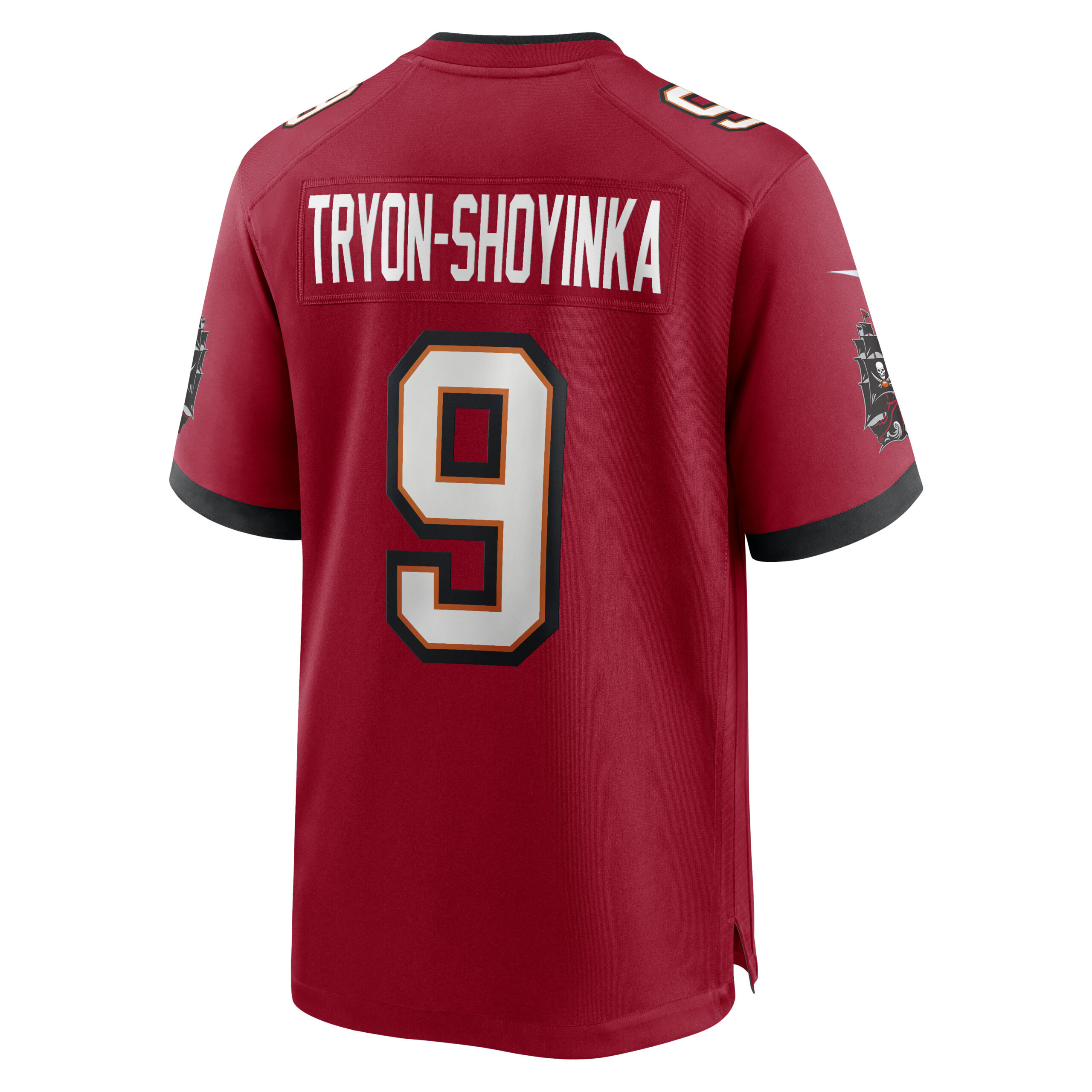 Men's Nike Joe Tryon-Shoyinka Red Tampa Bay Buccaneers Game Jersey - Image 4