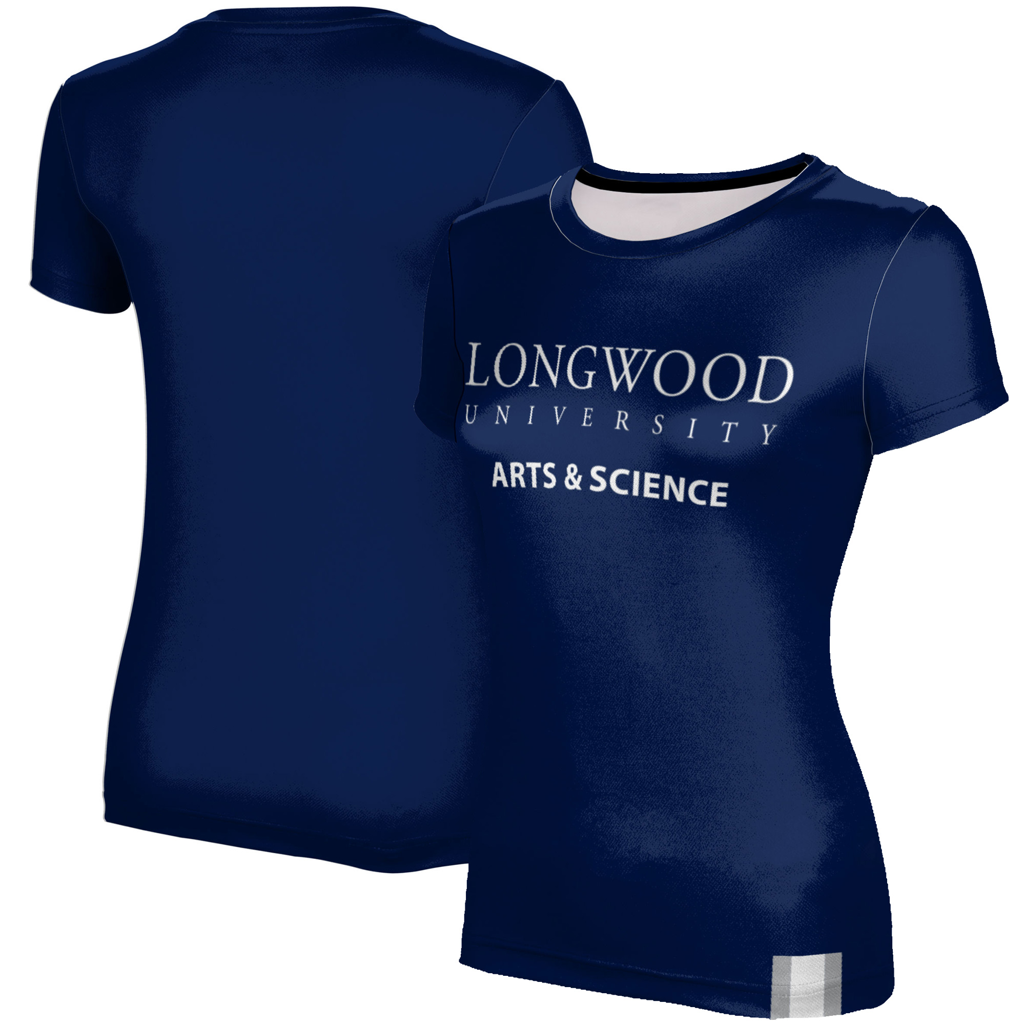 Women's Blue Longwood Lancers Arts & Science T-Shirt