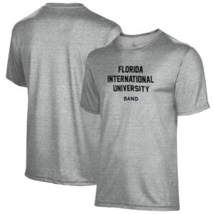 Men's Gray FIU Panthers Band Name Drop T-Shirt