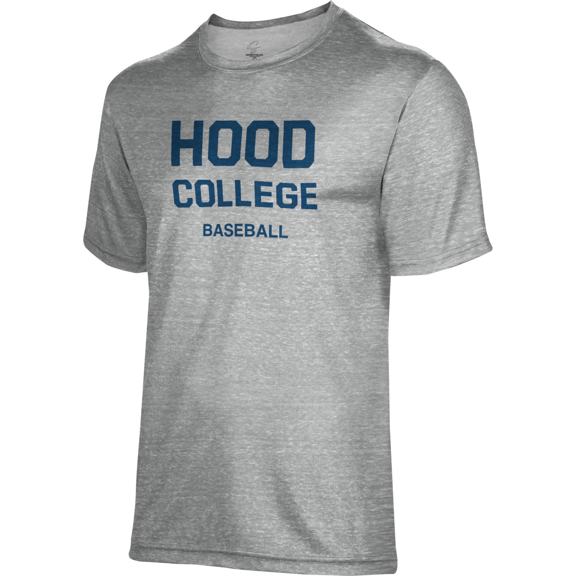 Men's Gray Hood College Blazers Baseball Name Drop T-Shirt - Image 6