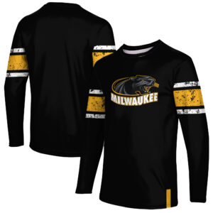 Men's Black Wisconsin-Milwaukee Panthers Long Sleeve T-Shirt
