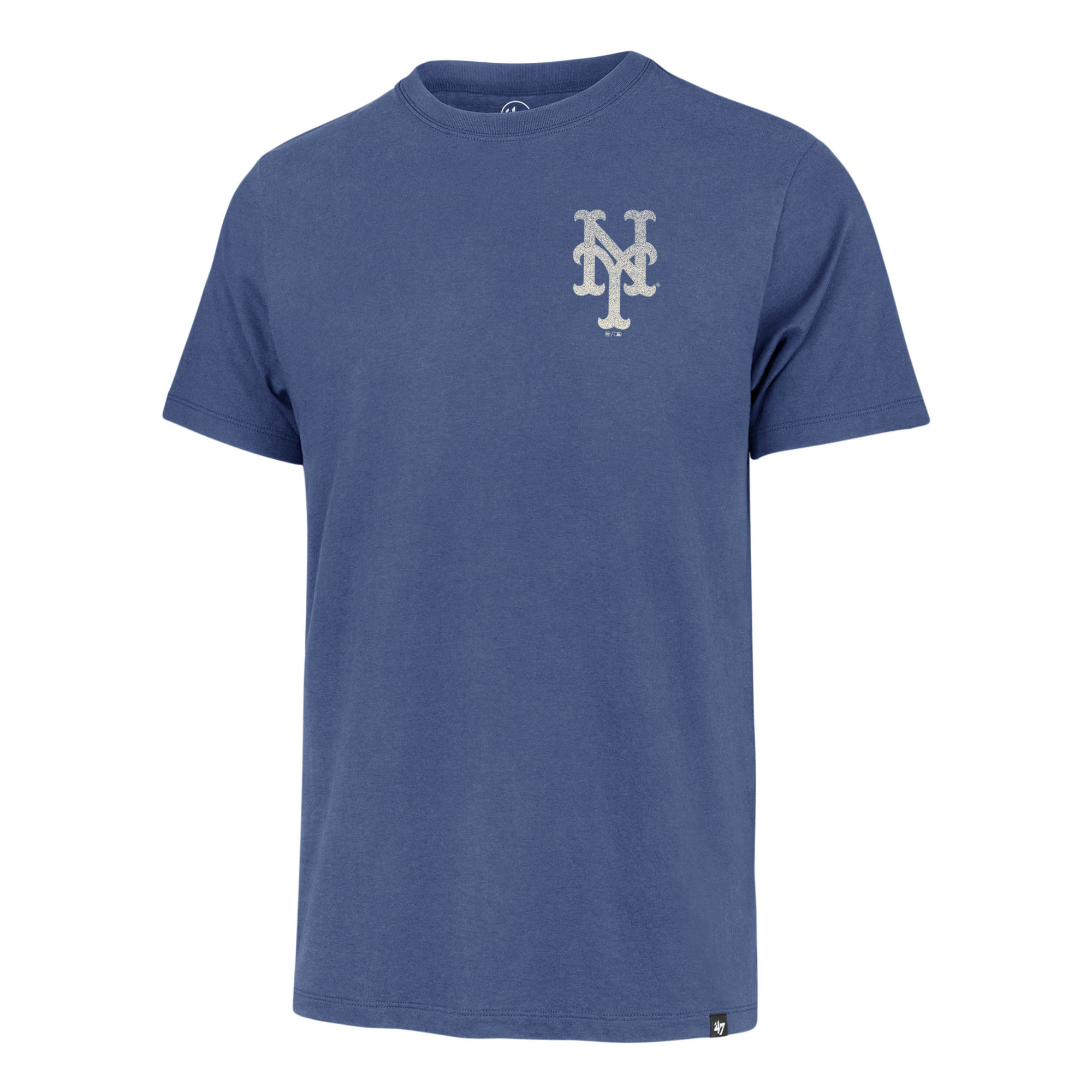 Men's '47 Royal New York Mets Turn Back Franklin T-Shirt - Image 4