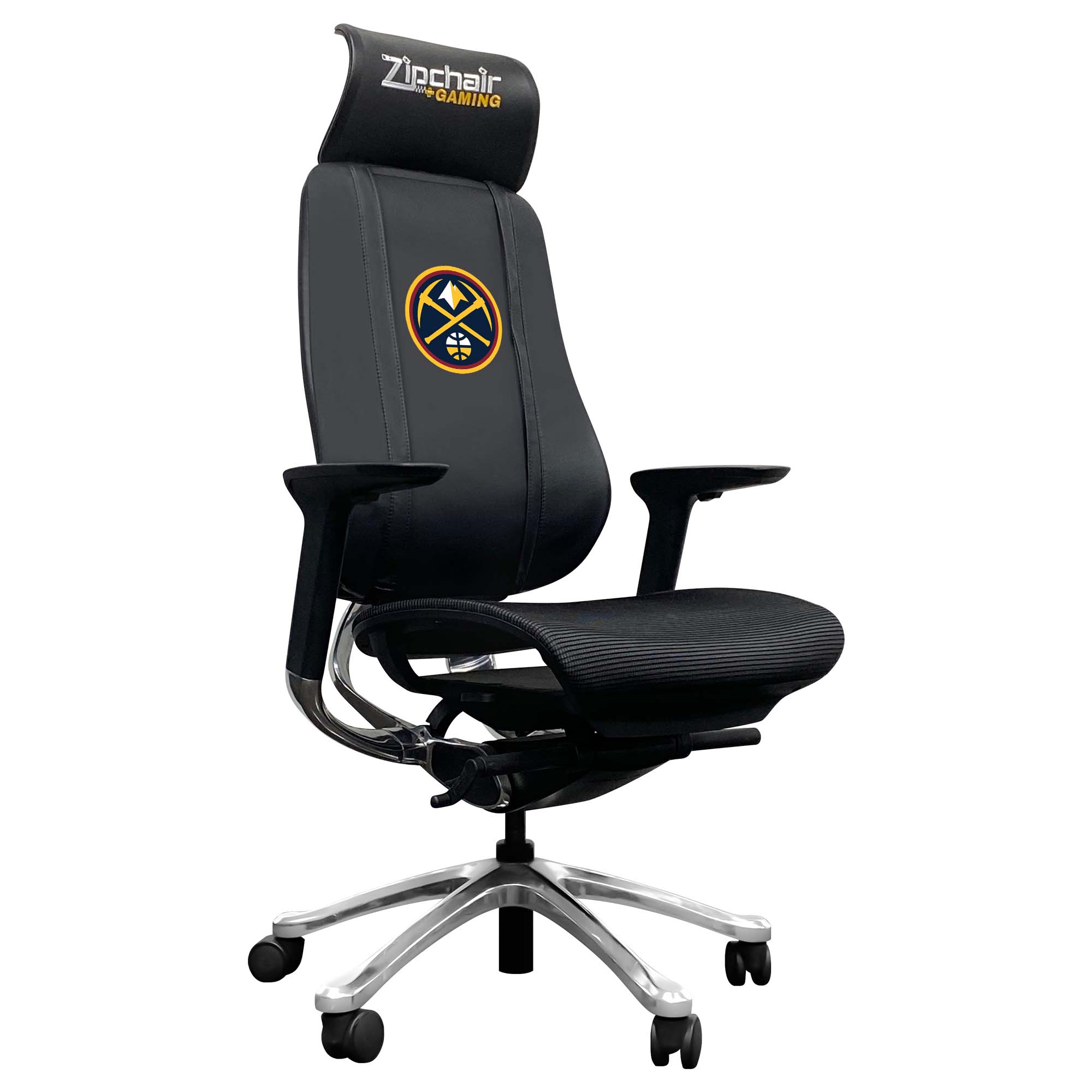 Black Denver Nuggets PhantomX Gaming Chair