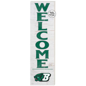 White Binghamton Bearcats 10'' x 35'' Indoor/Outdoor Welcome Sign