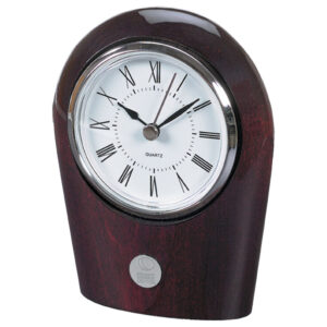 Silver CCD CityHawks Palm Clock