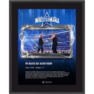 Pat McAfee 10.5" x 13" WrestleMania 38 Night 2 Sublimated Plaque