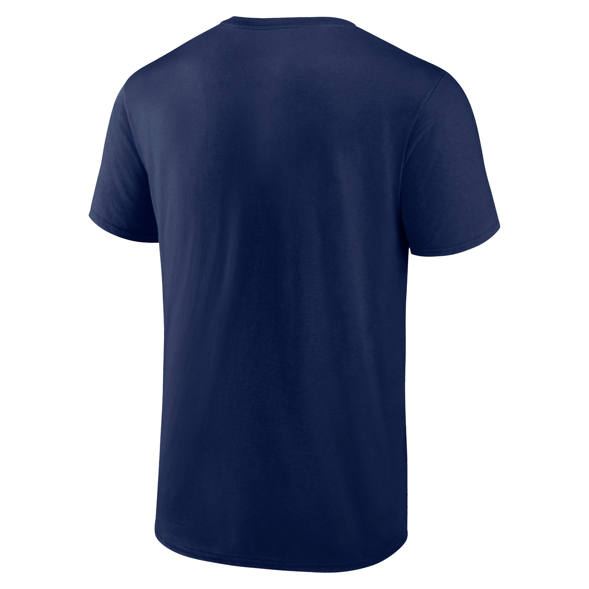 Men's Navy Columbus Blue Jackets Shoulder Patch Logo T-Shirt - Image 7