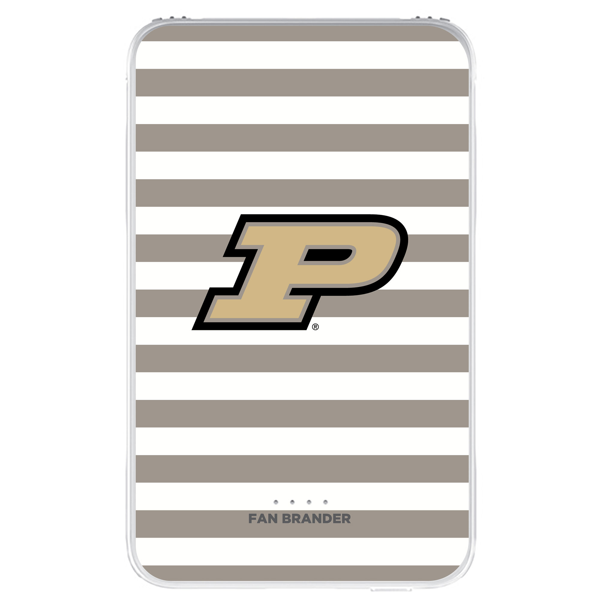 Purdue Boilermakers Stripe Design 10000 mAh Portable Power Pack
