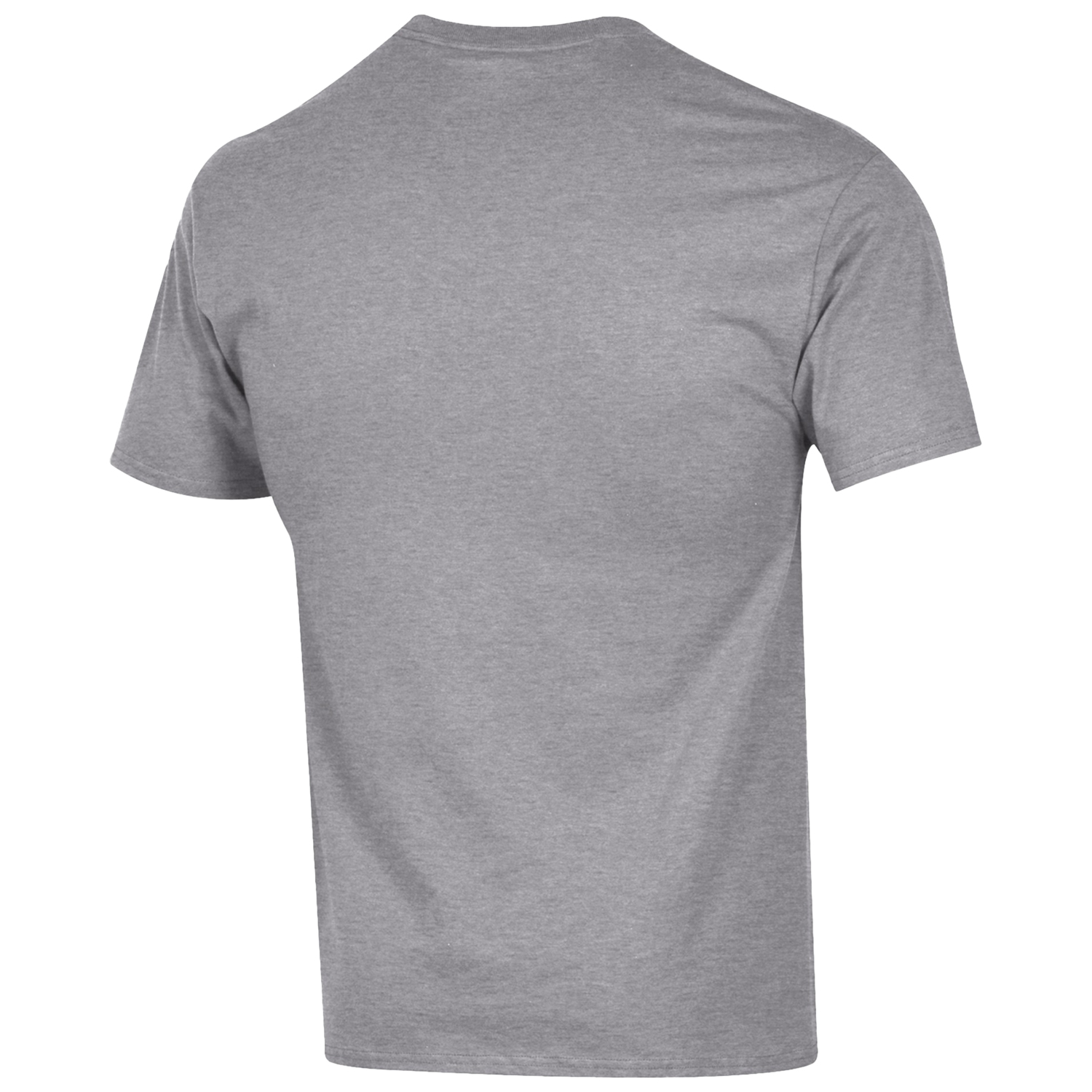 Men's Champion Heather Gray Baylor Bears Stack Logo Volleyball Powerblend T-Shirt - Image 7