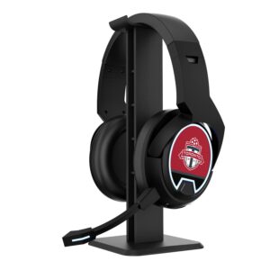 Toronto FC Stripe Wireless Gaming Bluetooth Headphones & Stand