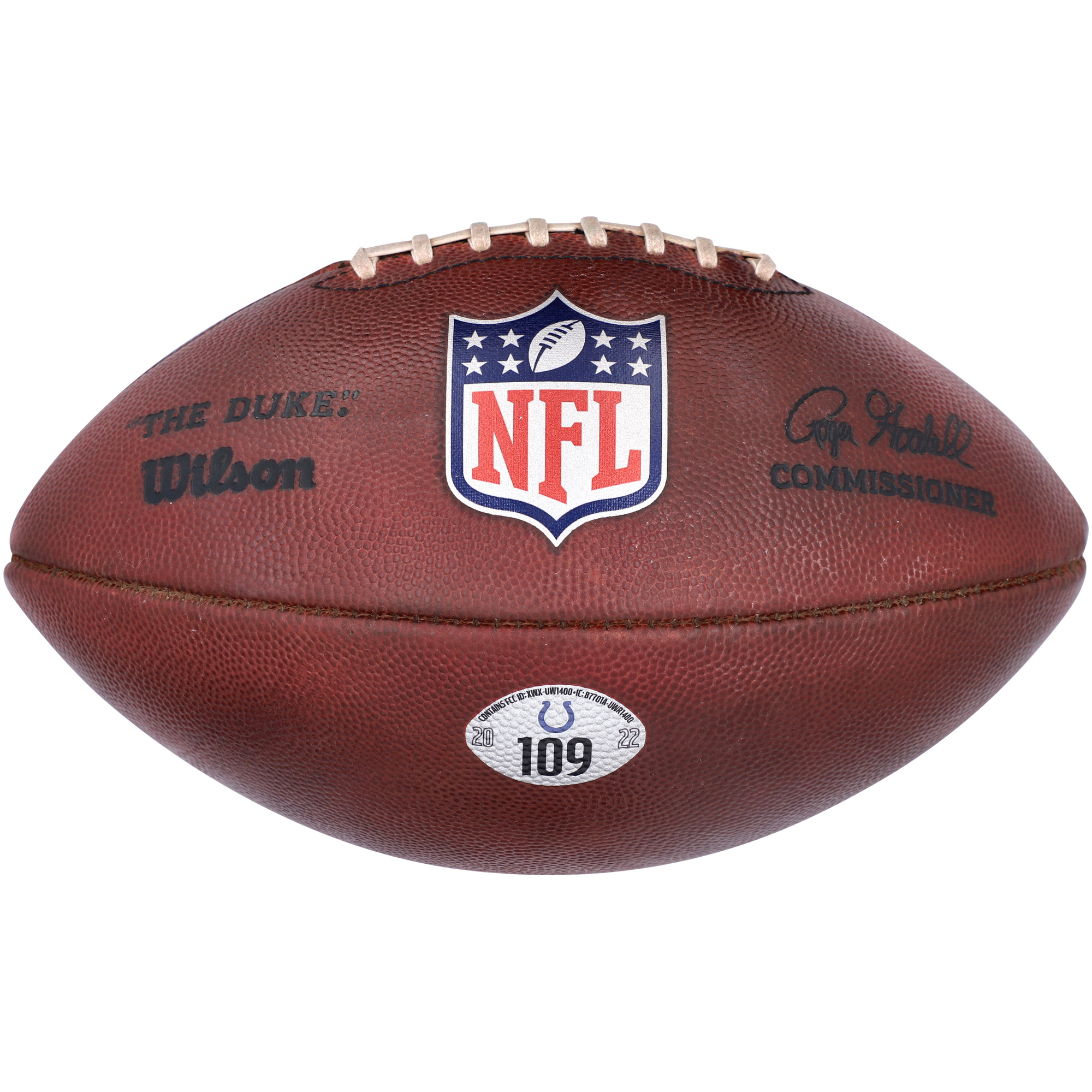 Indianapolis Colts Game-Used Football vs. Tennessee Titans on October 23 2022 - Image 6