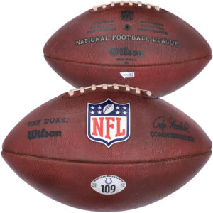 Indianapolis Colts Game-Used Football vs. Tennessee Titans on October 23 2022