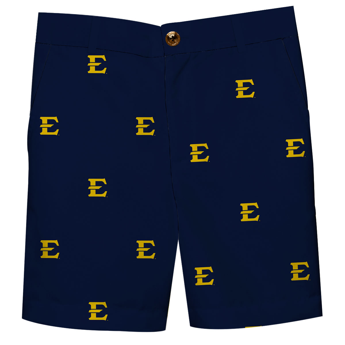 Toddler Blue ETSU Buccaneers Structured Shorts