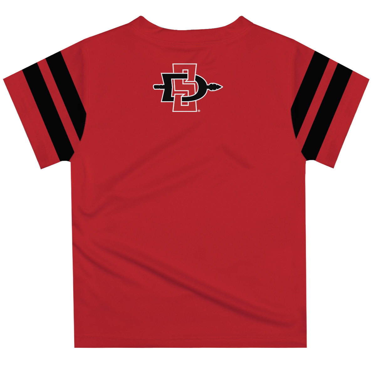 Youth Cardinal San Diego State Aztecs Stripes T-Shirt - Image 7